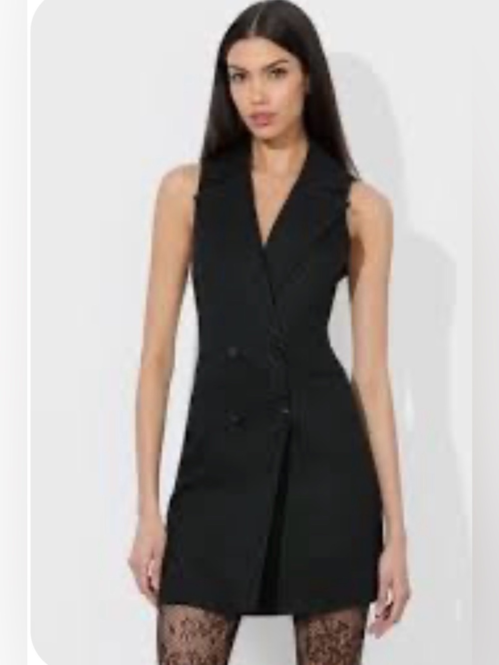 Alice+Olivia Tuxedo Dress
